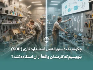 نحوه نوشتن SOP کلمات - دستورالعمل استاندارد کاری، مستندسازی فرآیندها، سیستم سازی کسب و کار، نمونه SOP