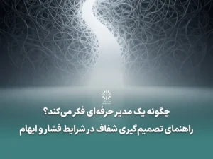 یک مدیر حرفهای چگونه فکر میکند تصمیمگیری مدیریتی ذهنیت مدیر حرفهای توسعه فردی مدیران توسعه فردی رهبران اشتباهات ذهنی مدیران تصمیمگیری تحت فشار تفکر مدیریتی حرفهای مدیران حرفهای چگونه تصمیم میگیرند اشتباهات ذهنی مدیران باتجربه تصمیمگیری مدیران در شرایط ابهام تفاوت مدیر و رهبر در تصمیمگیری خستگی تصمیم در مدیران